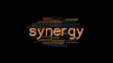 another word for synergistic.